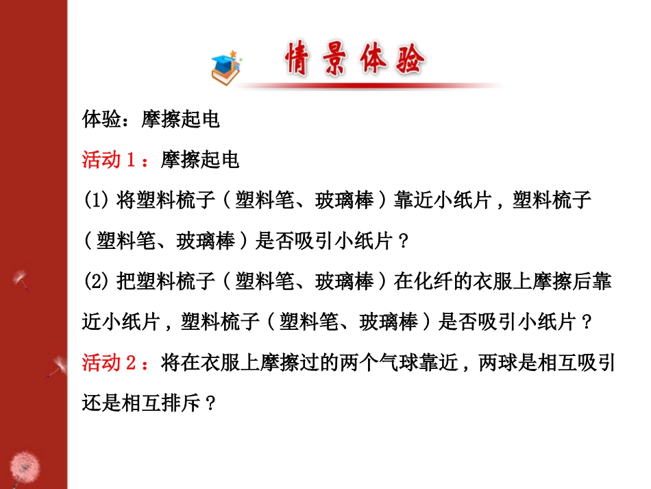 《电荷 摩擦起电》电流和电路PPT课件[鲁教版九年级物理]_第2页