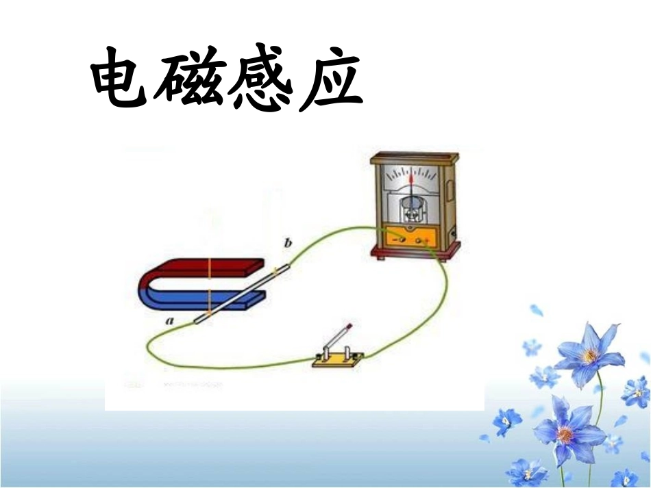 《磁生电》电磁现象PPT课件[鲁教版九年级物理下册]_第2页
