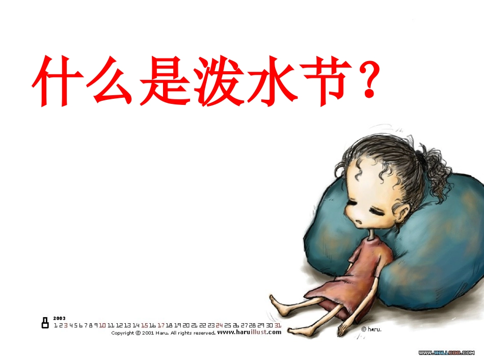 《难忘的泼水节》PPT课件[部编版二年级语文下册]_第2页