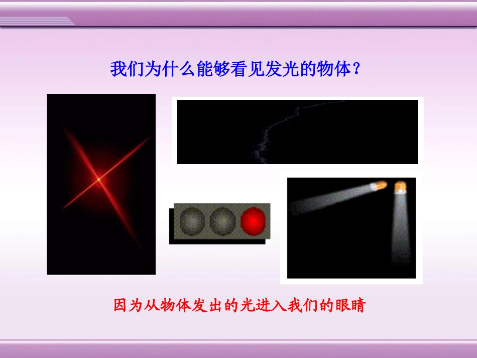 《探究光的反射定律》光和眼睛PPT课件[粤沪版八年级物理]_第3页
