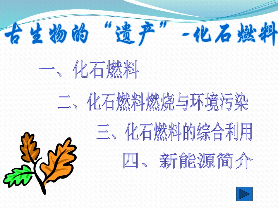 《古生物的“遗产”-化石燃料》燃料PPT课件[粤教版九年级化学]_第2页