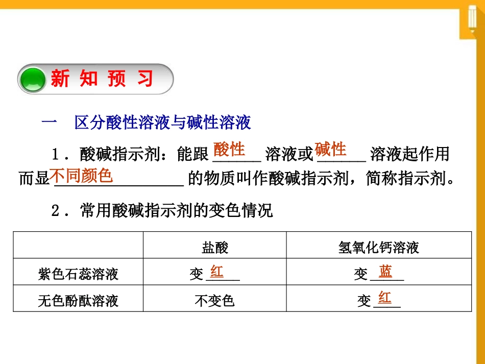 《溶液的酸碱性》常见的酸、碱、盐PPT课件[粤教版九年级化学]_第3页