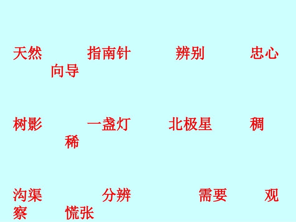 《要是你在野外迷了路》PPT课件[部编版二年级语文下册]_第2页