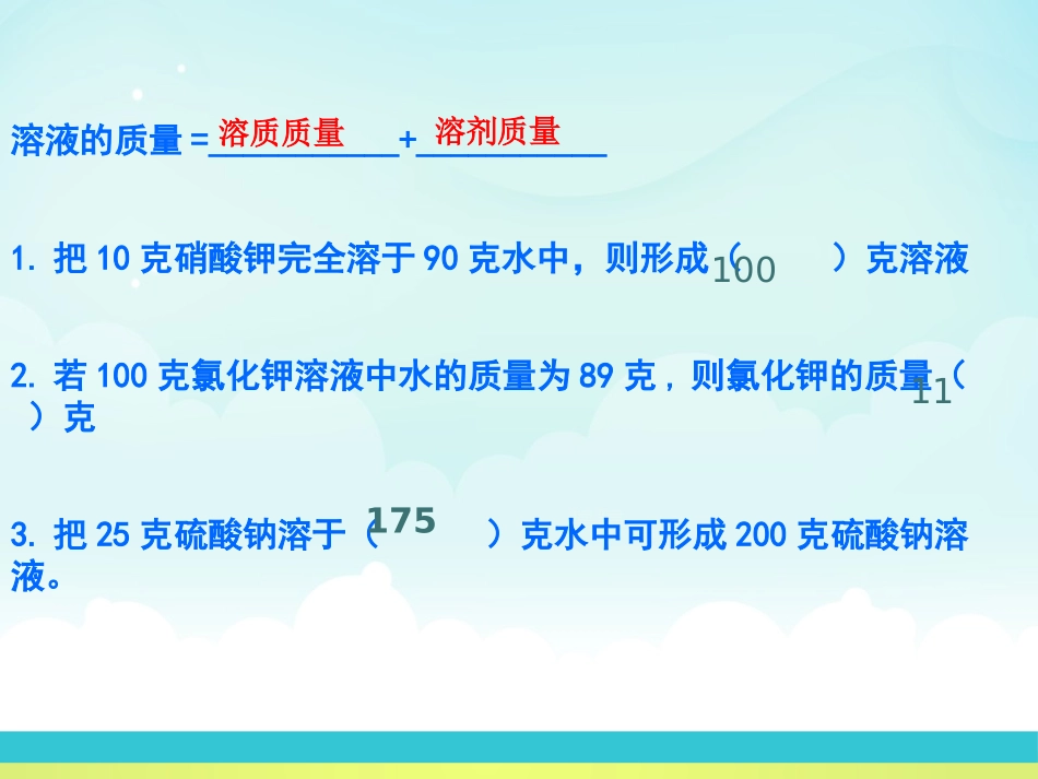 《溶液组成的定量表示》溶液PPT课件[北京课改版九年级化学]_第3页