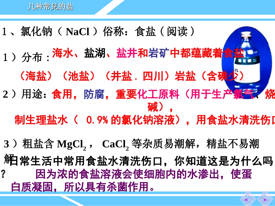 《几种常见的盐》盐PPT课件[北京课改版九年级化学下册]_第3页