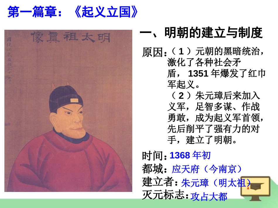 《明朝加强XXX集权制度》多民族大一统国家的巩固与发展PPT课件_第3页