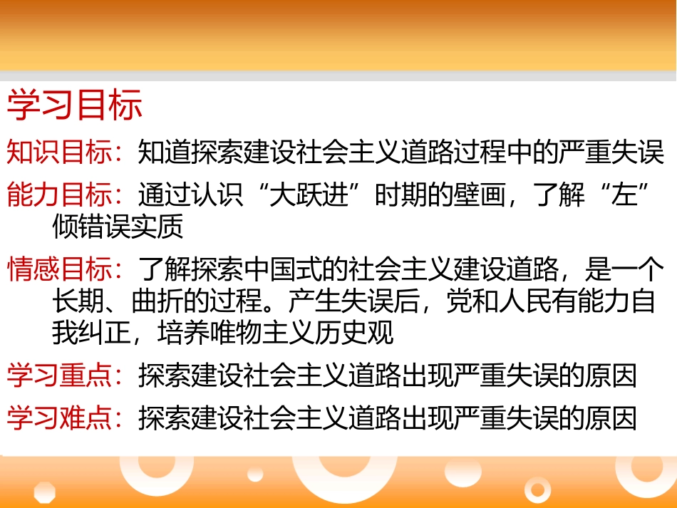 《社会主义道路的探索》PPT课件[中华书局版八年级历史下册]_第3页