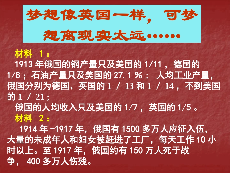 《俄国十月XXX》苏联社会主义道路和探索PPT课件_第3页