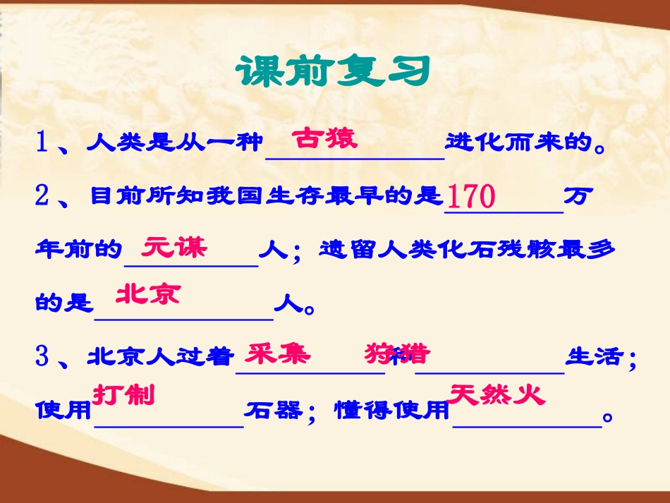 《原始农业的产生》史前时期PPT课件[华师大版七年级历史]_第2页