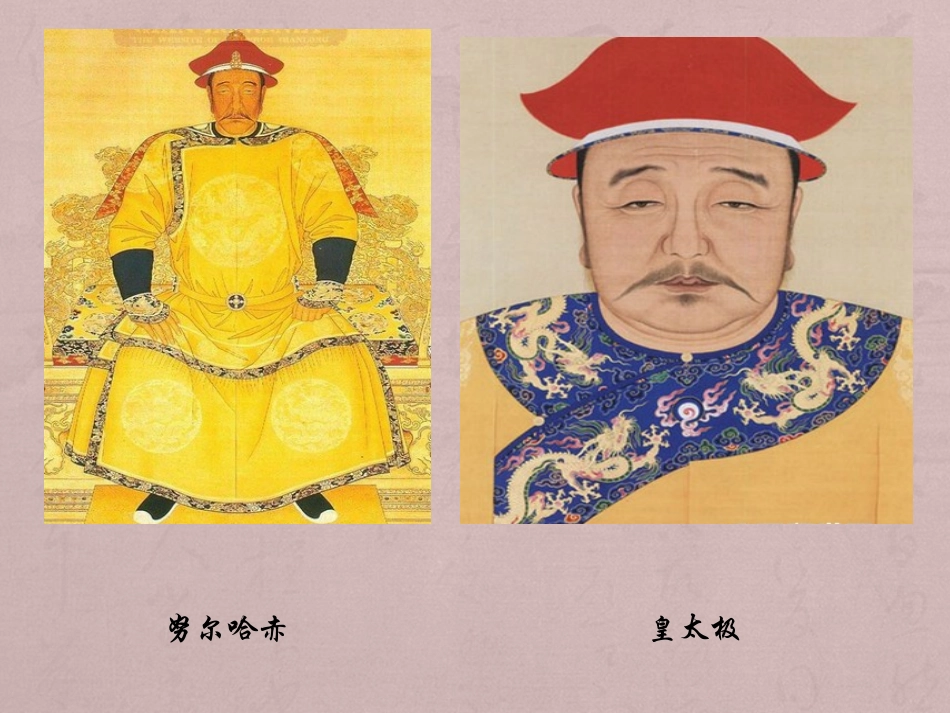 《清朝建立与前朝的繁盛》明清时期PPT课件[华师大版七年级历史]_第3页