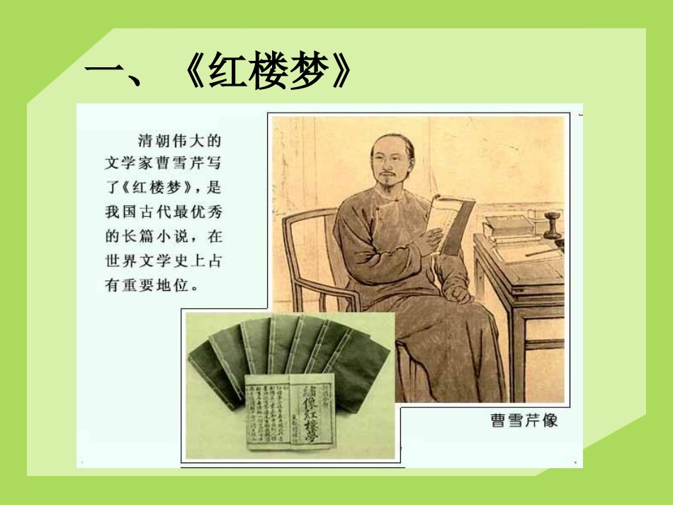 《清代的文学艺术》明清时期PPT课件[华师大版七年级历史]_第3页