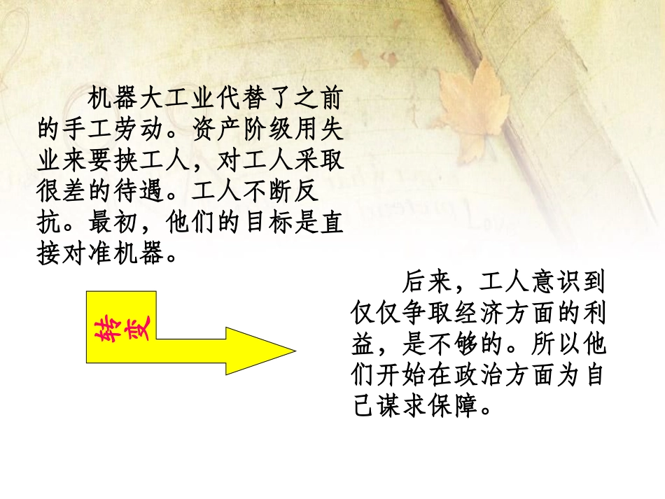 《国际工人运动与马克思主义的诞生》第一次工业XXX和国际工人运动PPT课件_第3页
