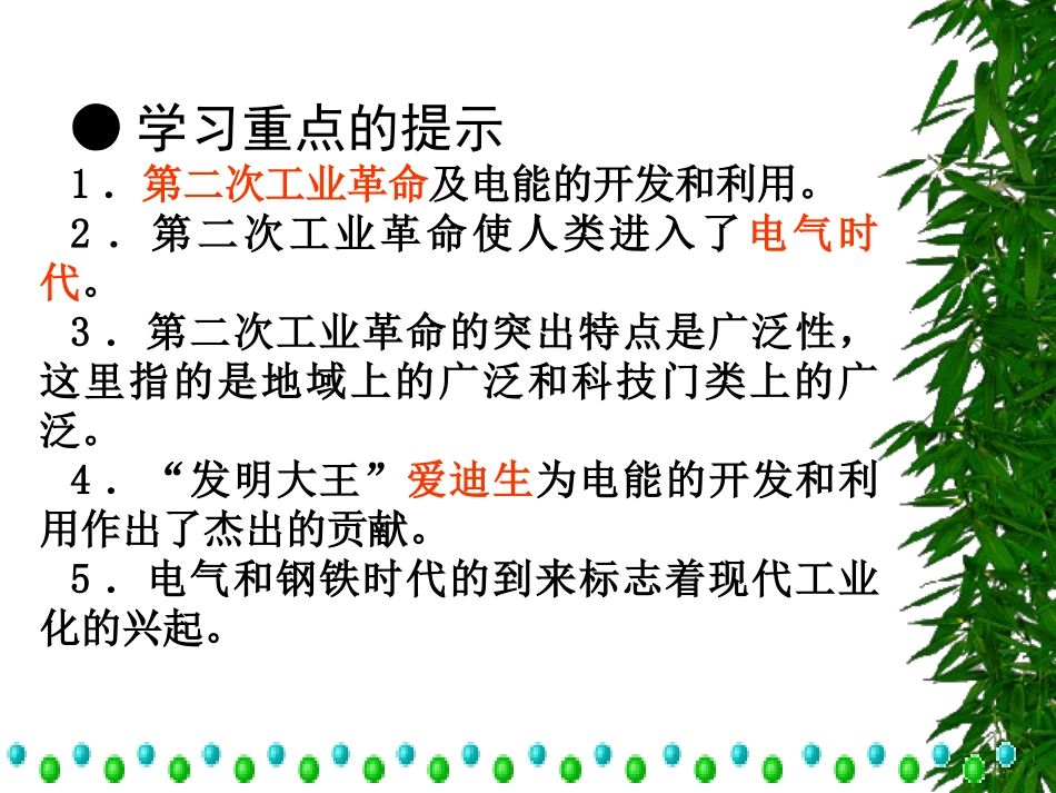 《“电气时代”的到来》第二次工业XXXPPT课件_第2页