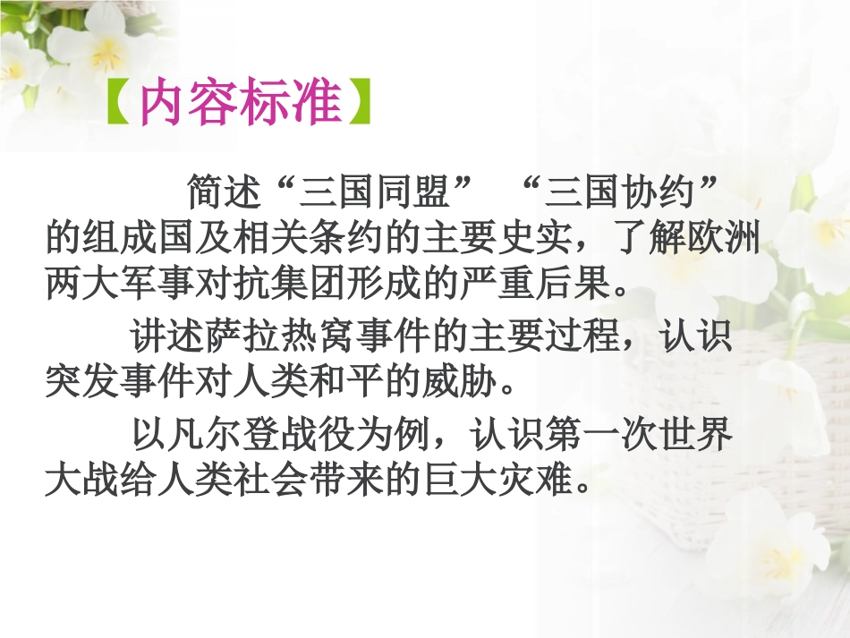 《第一次世界大战的爆发》急剧动荡的现代世界PPT课件_第2页