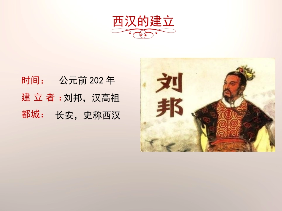 《西汉初立》秦汉统一王朝PPT课件[岳麓版七年级历史上册]_第3页