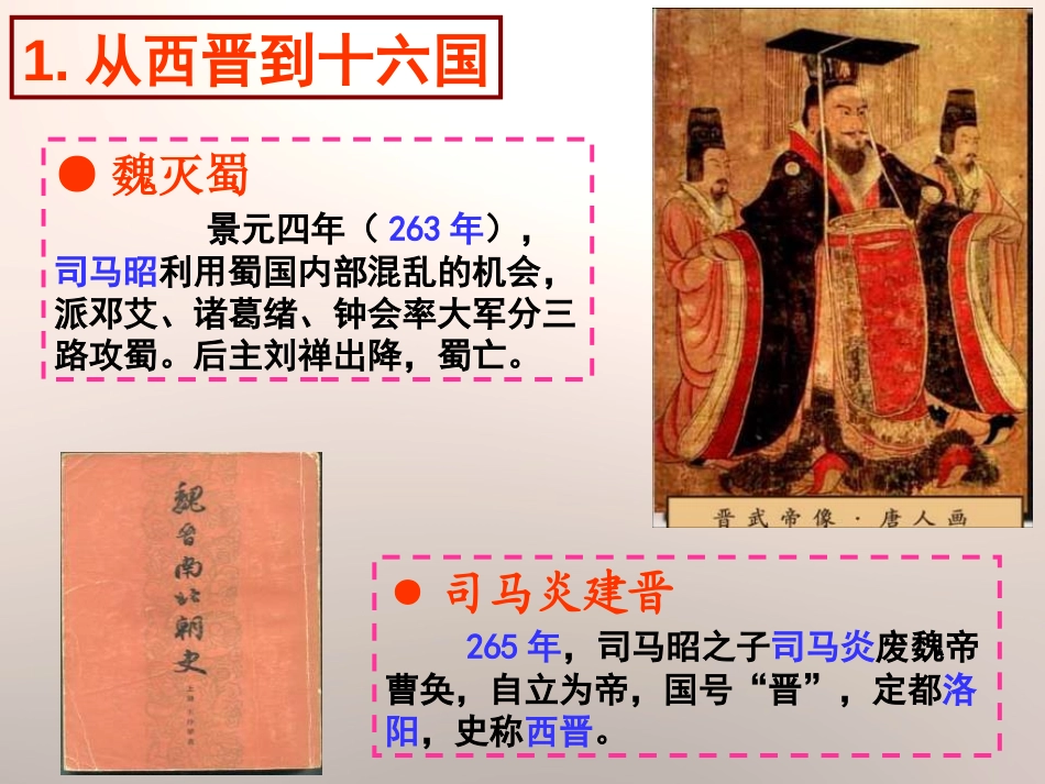 《北方的政权分立与民族交融》魏晋南北朝的政权分立与区域开发PPT课件_第2页