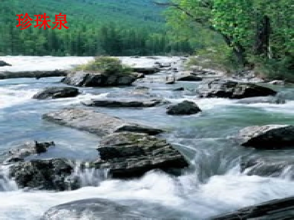 《珍珠泉》PPT课件[部编版三年级语文下册]_第2页