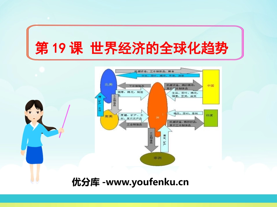 《世界经济的全球化趋势》战后世界格局的演变PPT课件_第1页