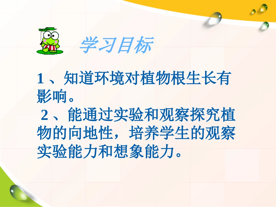 《向上长还是向下长》PPT课件[鄂教版四年级科学下册]_第2页