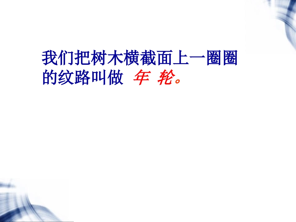 《树木中的纹路》走进树林PPT课件[鄂教版五年级科学上册]_第2页