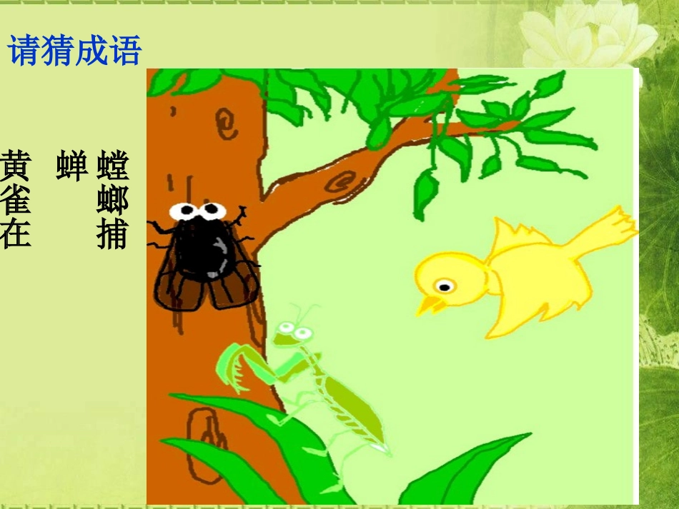《谁吃谁》走进树林PPT课件[鄂教版五年级科学上册]_第2页