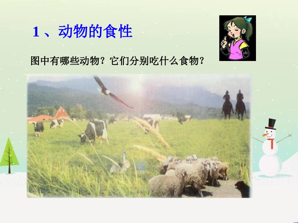 《动物的食物》动物的生活PPT课件[人教版三年级科学上册]_第3页