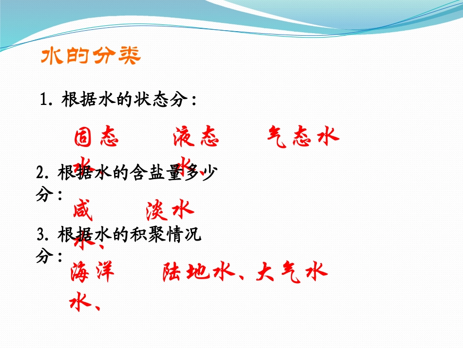 《地球上的水》蓝色的地球PPT课件[人教版四年级科学上册]_第2页
