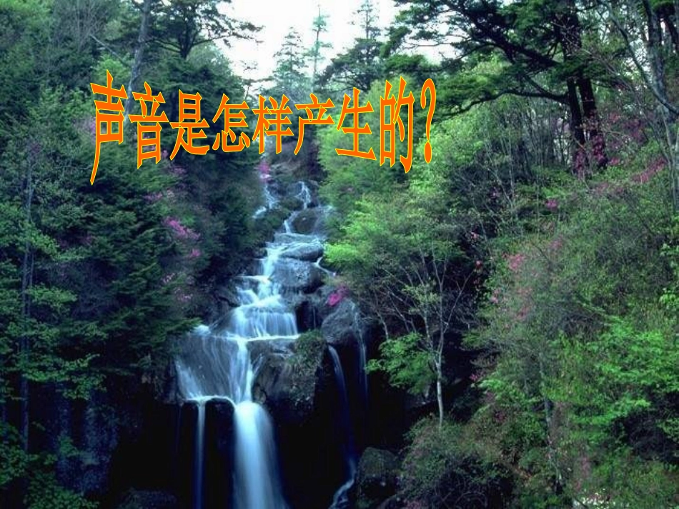 《声音是怎样产生的》各种各样的声音PPT课件[人教版四年级科学]_第2页