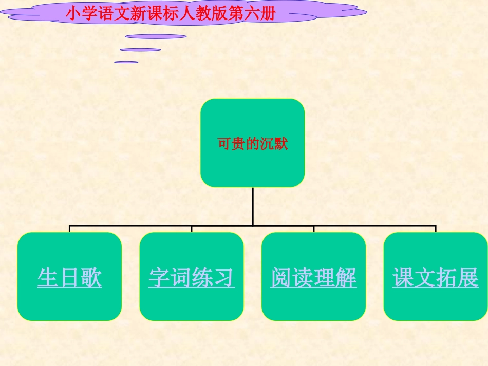 《可贵的沉默》PPT课件[部编版三年级语文下册]_第3页