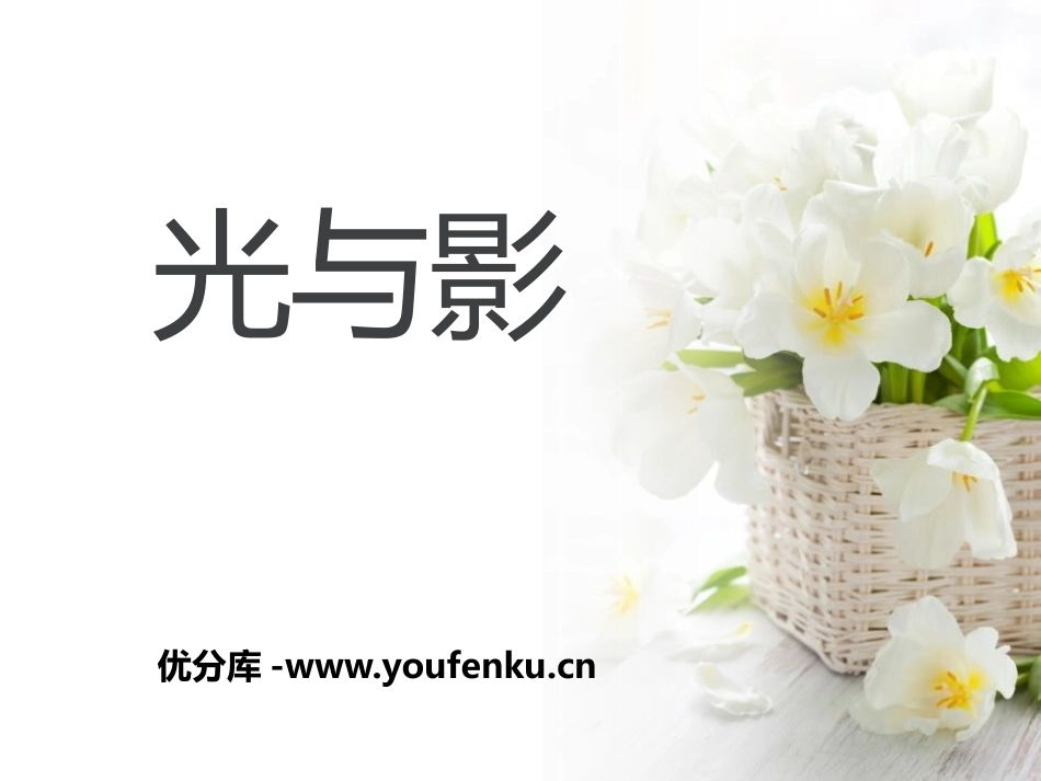 《光与影》多彩的光PPT课件[湘教版三年级科学下册]_第1页