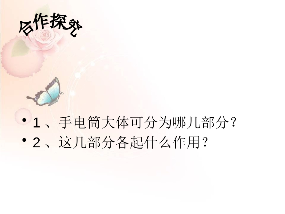 青岛版三年级科学灯泡亮了PPT课件_第2页