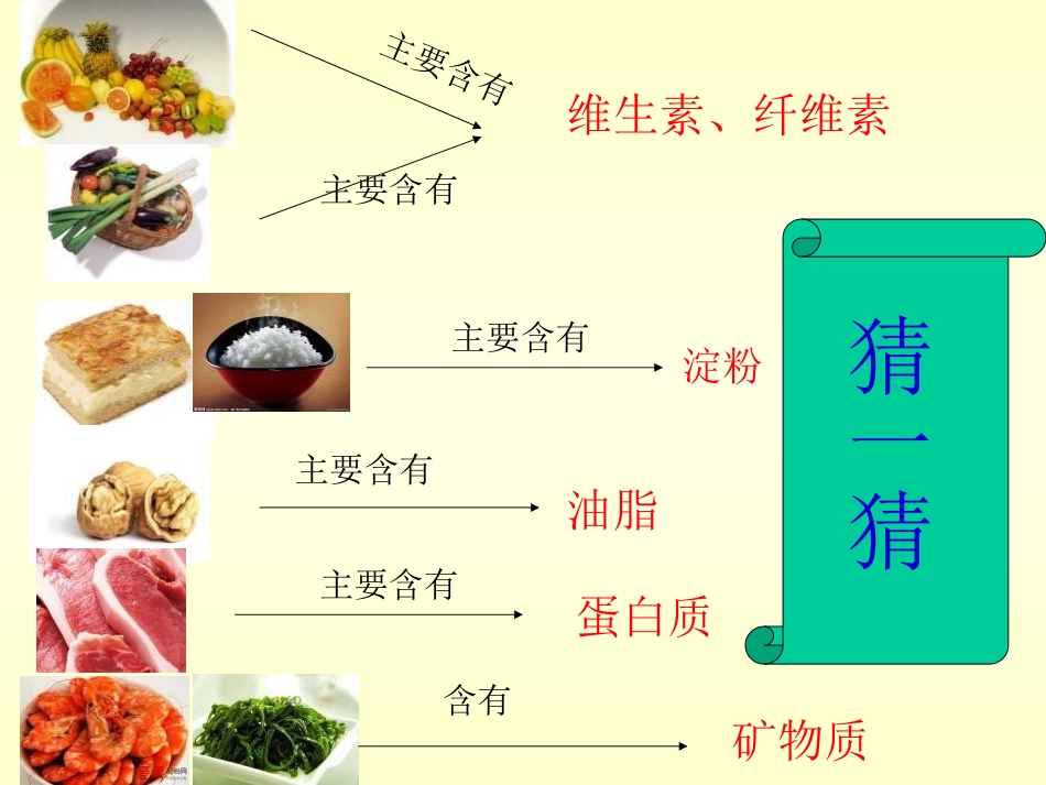 《我们需要的营养》PPT课件[青岛版五年级科学上册]_第2页