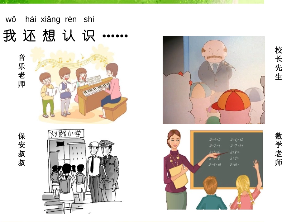 《我认识您了》PPT课件[一年级道德与法治上册]_第3页