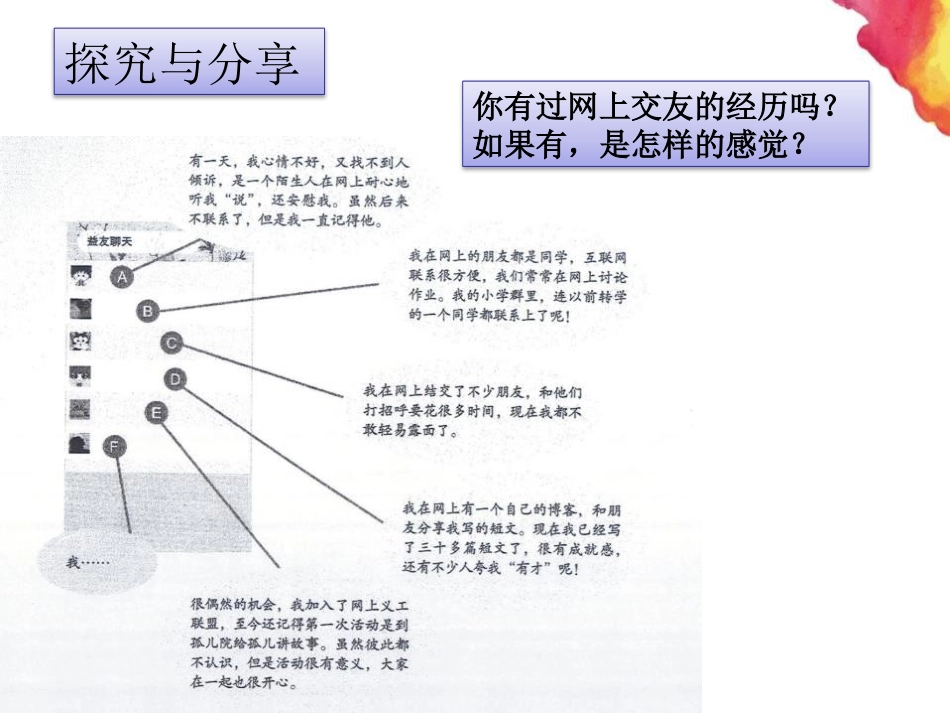 《网上交友新时空》PPT课件[七年级道德与法治上册]_第2页