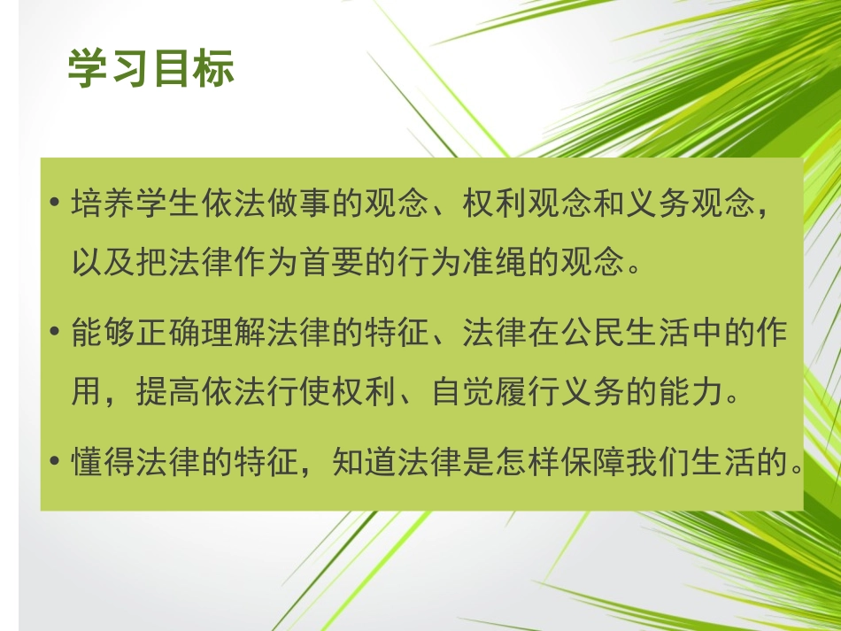 《我们与法律同行》PPT课件[七年级道德与法治下册]_第3页