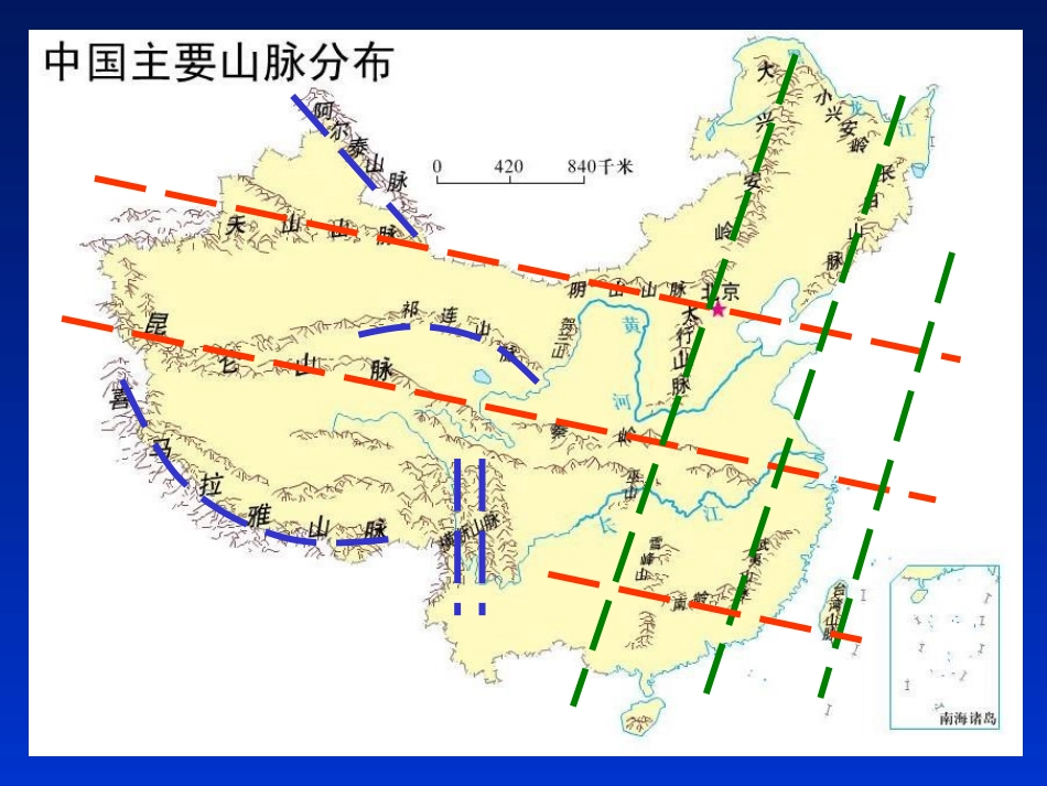 《地形的分布》PPT课件[上海教育版七年级地理上册]_第2页