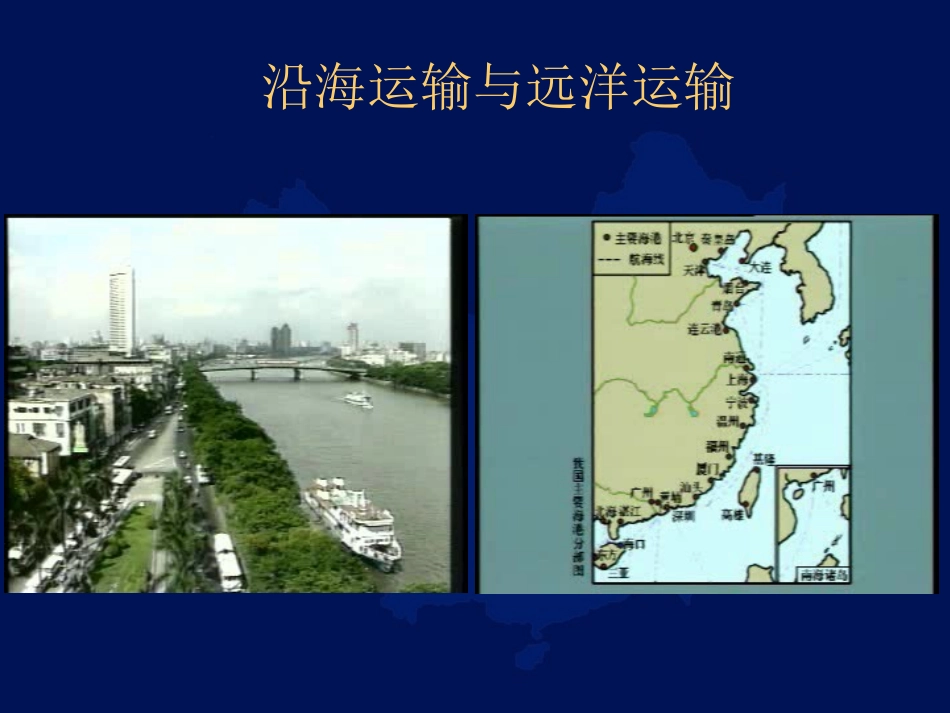 《水路运输、航空运输与管道运输》PPT课件[上海教育版七年级地理]_第1页