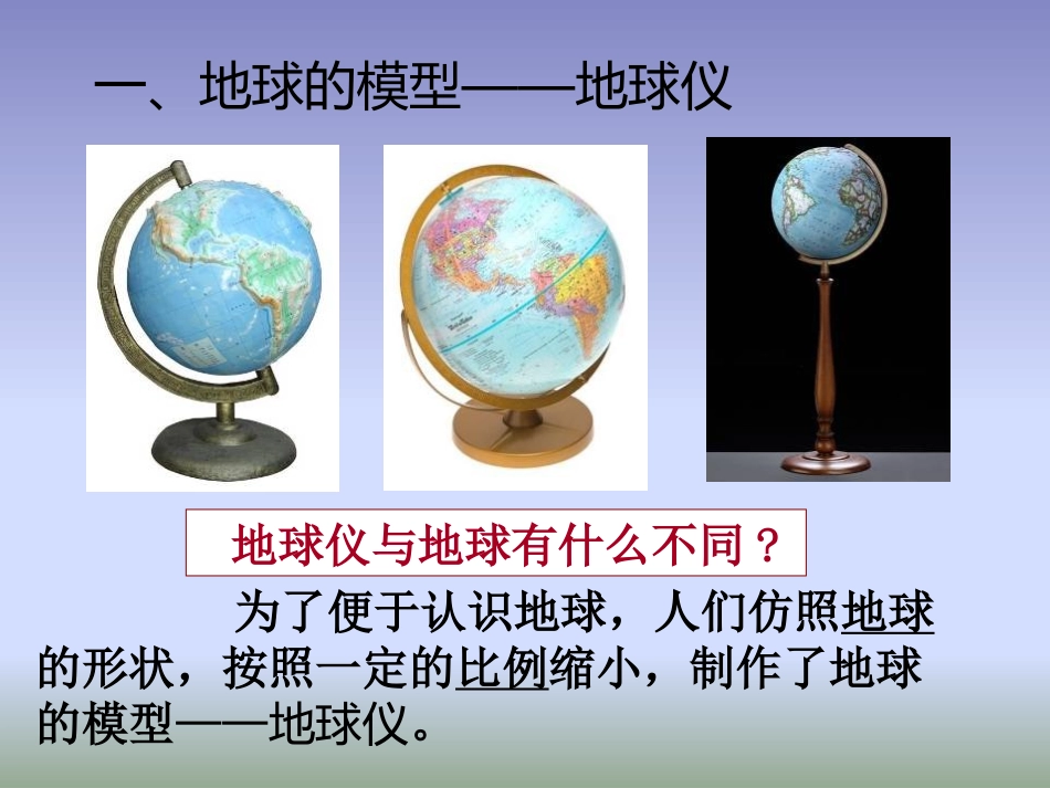 《地球仪和经纬网》PPT课件[商务星球版七年级地理上册]_第2页