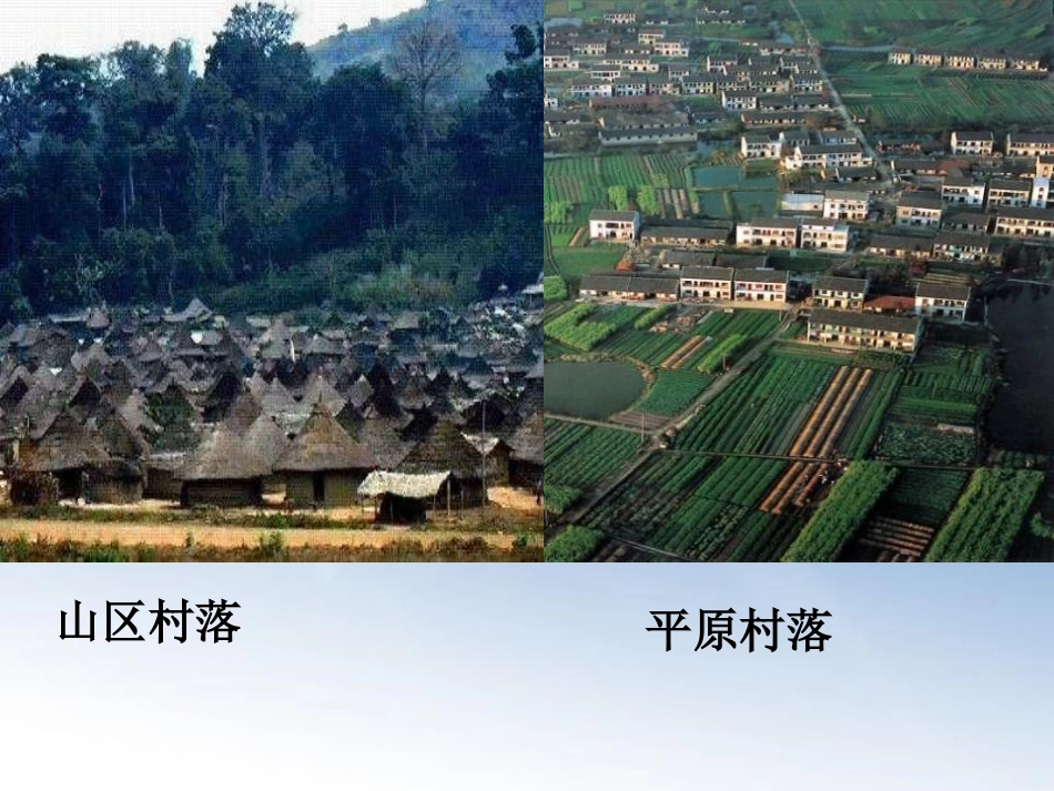 《聚落-人类的聚居地》PPT课件[商务星球版七年级地理上册]_第3页