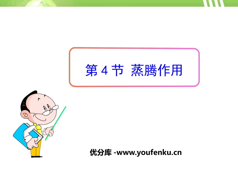《蒸腾作用》PPT课件[北师大版七年级生物上册]_第1页