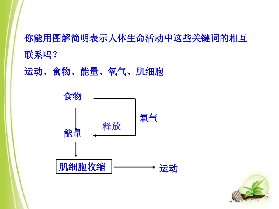 《食物中能量的释放》PPT课件[北师大版七年级生物下册]_第3页