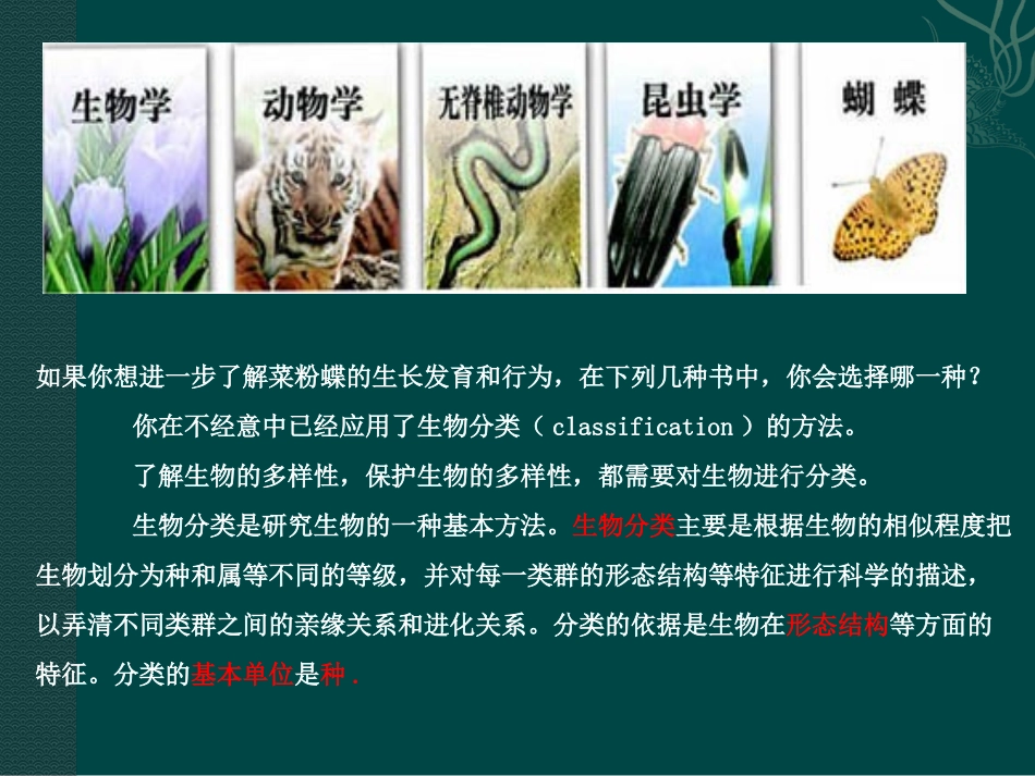《生物的分类》PPT课件[北师大版八年级生物下册]_第2页