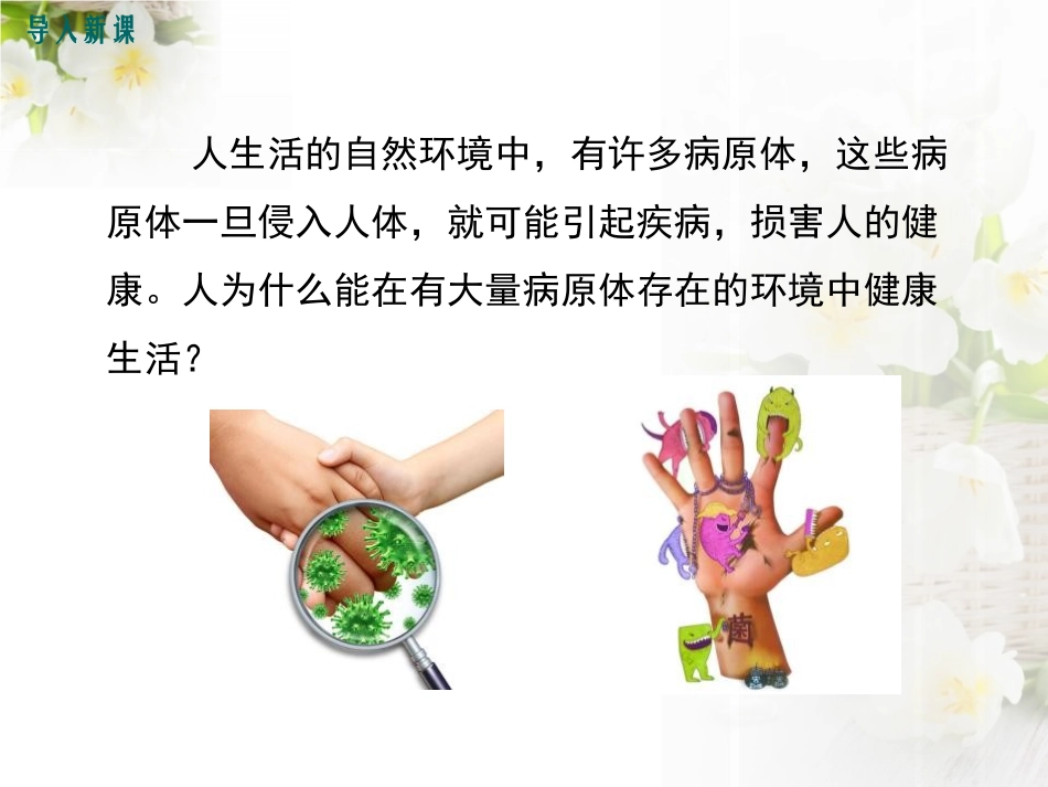 《人体免疫》PPT教学课件[北师大版七年级生物下册]_第2页