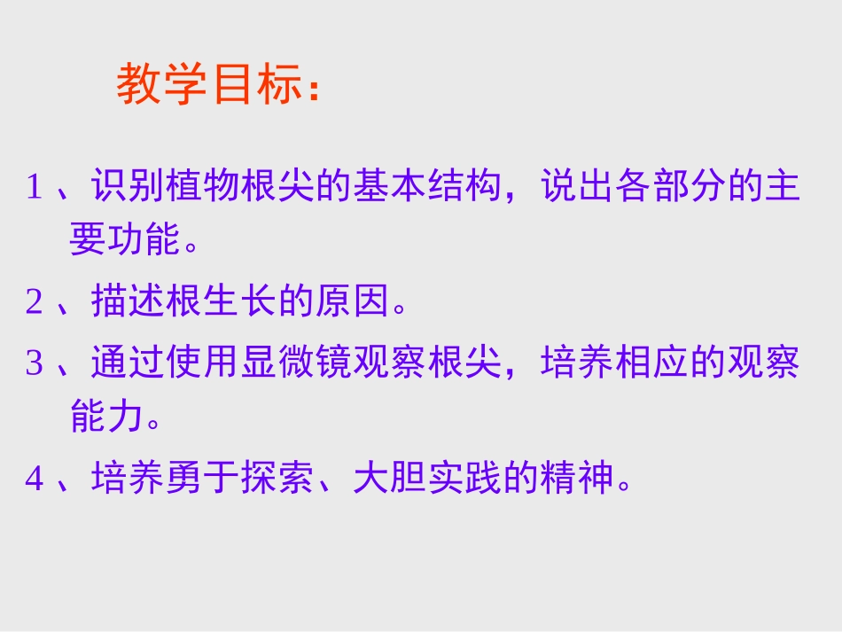 《植物根的生长》PPT课件[苏教版七年级生物上册]_第2页