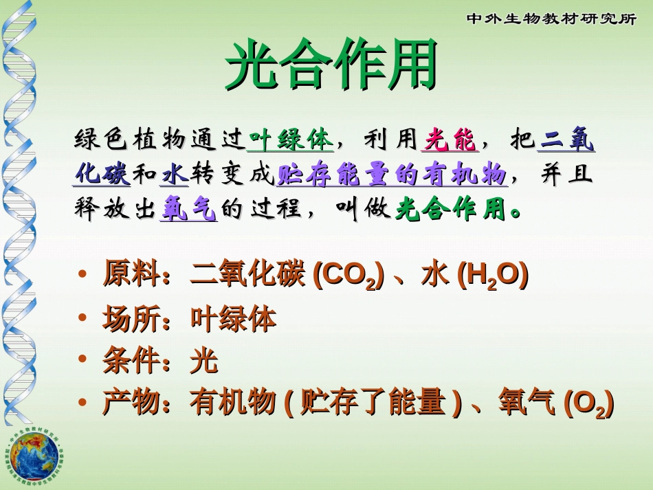 《植物光合作用的发现》PPT课件[苏教版七年级生物上册]_第2页