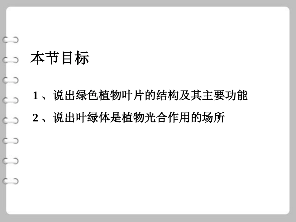 《植物光合作用的场所》PPT课件[苏教版七年级生物上册]_第2页