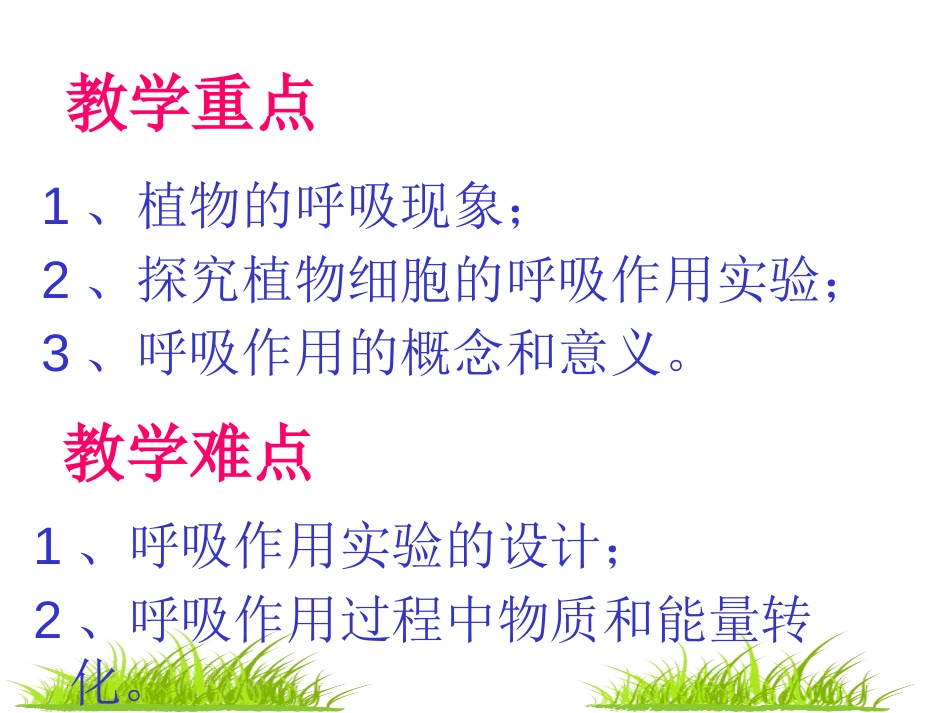 《绿色植物的呼吸作用》PPT课件[苏教版七年级生物上册]_第3页