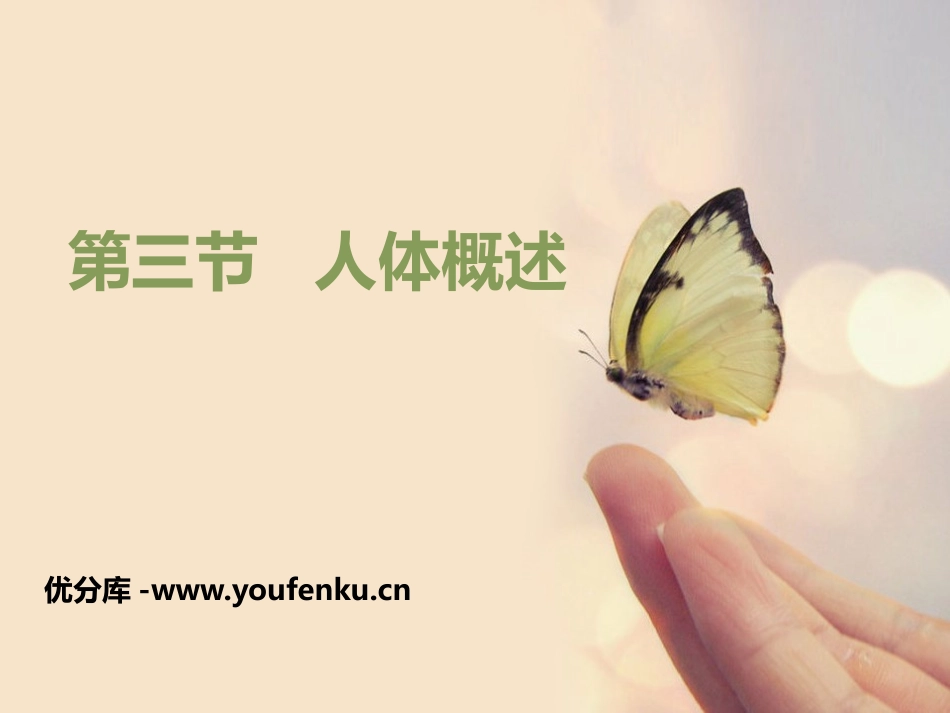 《人体概述》PPT课件[苏教版七年级生物下册]_第1页