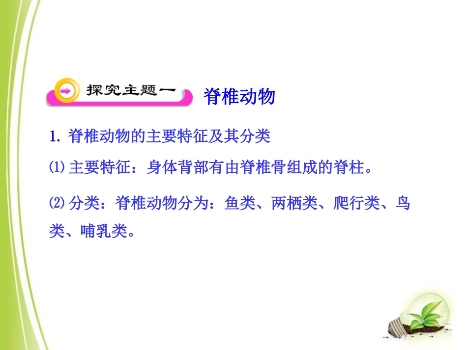 《千姿百态的动物世界》PPT课件[苏教版八年级生物上册]_第3页