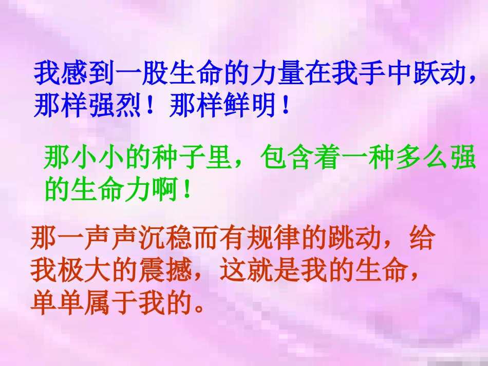 《生命生命》PPT课件[部编版四年级语文下册]_第2页